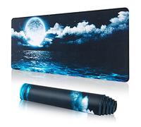 EFISH Large Gaming Mouse Pad with Stitched Edges,(800 * 300 * 3 MM) Extended Mousepad,Durable Non-Slip Natural Rubber Base,Washable Keyboard Pad,Desk Pad for Gamer,Office & Home