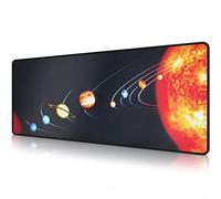 EFISH Mouse Pad (800 * 300 * 3 MM) Extended Large Mouse Mat Desk Pad, Stitched Edges Mousepad,Non-Slip Rubber Base,XL Gaming Mouse Pad for Office & Home