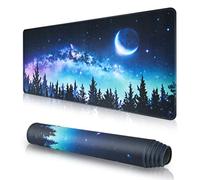 EFISH Mouse Pad (800 * 300 * 3 MM) Extended Large Mouse Mat Desk Pad, Stitched Edges Mousepad,Non-Slip Rubber Base,XL Gaming Mouse Pad for Office & Home