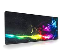 EFISH Mouse Pad (800 * 300 * 3 MM) Extended Large Mouse Mat Desk Pad, Stitched Edges Mousepad,Non-Slip Rubber Base,XL Gaming Mouse Pad for Office & Home