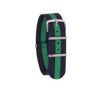 EFLAL 12mm Striped Print Woven Nylon Watch Straps, Quartz Watches Lightweight Nato Strap Replacement, 12mm