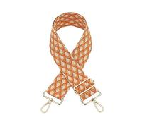 EFLAL 80-130cm Peacock Feather Print Jacquard Woven Bag Strap for Messenger Bag, Crossbody Bag, Shoulder Bag