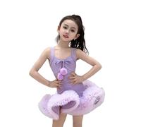 EFLALYHG Purple,120, Girls Latin Dress,Kids Cha Cha Salsa Tango Samba cha cha Rumba Dress Dress Ballroom Dancewear Stage Competition Outfit