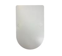 EFO Sliding Board Compatible with Thermomix TM7 | Wooden Board with Handles and Gliding Pads | Accessory Compatible for Easy Moving and worktop Protection | Kitchen Tool | White