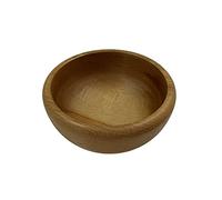 EFO Wooden Bowl 12 cm | Bowl for Fruit or Salad Made of Rustic Beechwood | Wooden Dish for Snacks, Serving or Decor | Ideal for Kitchen, Picnic, Dining or Gift Use | Natural Finish