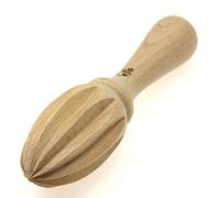 EFO Wooden Lemon Squeezer 15 cm | Wooden Citrus Juicer with Solid Beechwood Handle for Comfortable Use | Citrus Reamer for Easy Manual Juice Extraction in the Kitchen or Outdoors | Wood Juicer