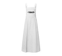 EFOFEI Women Sleeveless Straps Timeless Long Maxi Dress with Classic Design and Endurance White 12XL