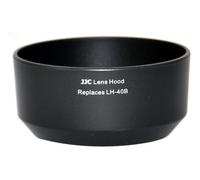 eFonto/JJC Lens Hood Replaces Olympus LH-40B For Olympus Zuiko 45mm f1.8 - Black