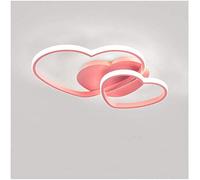 EFPD LED Heart-to-Heart Acrylic Ceiling lamp Creative Heart-Shaped Design Chandelier dimmable 3000K~6000K