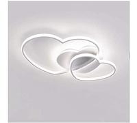 EFPD LED Heart-to-Heart Acrylic Ceiling lamp Creative Heart-Shaped Design Chandelier dimmable 3000K~6000K