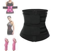 EFRANO Fat Control Shapewear,Tummy Wraps,Waist Trainer Lower Belly Fat,Sweat Waist Wraps for Women (1 Pc-B,XL)