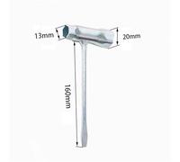 EFRJUWI 1 Pcs Combination Wrench 15mm/19mm 45# Steel Professional Welding Zinc Plating for Saws Chains