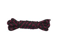 EFRJUWI 2 Pair Round Shoelaces Flower Dots Solid Laces Polyester Matching Sports Shoes Tooling Boots Hiking Shoe(Black Red,100cm)