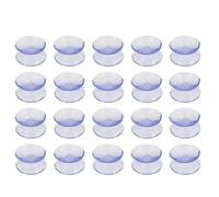 EFRJUWI 30/10PCS Double-Sided Suction Cup | Sucker Pads For Glass Plastic Aquarium Oxygen Tube DIY Soap Holder Accessories 20/30/35mm(20mm (20pcs))