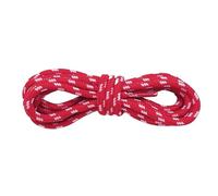 EFRJUWI 4PAIR 5MM Round Shoelaces Flower Dots Solid Laces Polyester Matching Sports Shoes Tooling Boots Hiking(Red White,140cm)