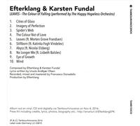 EFTERKLANG & KARSTEN FUND - LEAVES-THE COLOUR OF FALL NEW CD