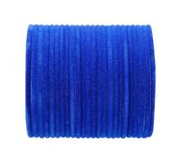 Efulgenz Indian Bangles for Women Indian Bangles Set Bollywood Plain Metal Velvet Bangle Bracelets Wedding Bridal Fashion Jewelry (24 Pcs), 10, Metal, no gemstone