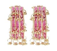 Efulgenz Indian Bangles for Women Kashmiri Bangles Bracelet Set Boho Oxidized Bracelet Glossy Metal Bangle Set Fashion Statement Wedding Bridal Jewelry for Women (20 Pcs), 10, Alloy, no gemstone