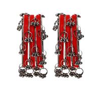 Efulgenz Indian Bangles for Women Kashmiri Bangles Bracelet Set Boho Oxidized Bracelet Metal Bangle Set Fashion Statement Bridal Wedding Jewelry for Women (20 Pcs), 10, Alloy, no gemstone