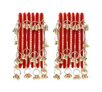Efulgenz Indian Bangles for Women Kashmiri Bangles Bracelet Set Boho Oxidized Bracelet Metal Bangle Set Fashion Statement Bridal Wedding Jewelry for Women (26 Pcs), 10, Alloy, no gemstone