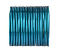 Efulgenz Metal Bangles for Women Indian Jewelry Two Dozen Bangles Set Plain Glossy Bangles Bracelets Bridal Bangle Set Fashion Costume Jewelry Accessories for Women, 2-2, Metal, no gemstone