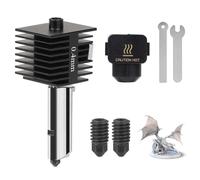 EFUTURETIME Hotend 0.4 mm for Bambu Lab A1 and A1 Mini 3D Printer Accessories with Extra Interchangeable 0.6 mm, 0.8 mm Hardened Steel Nozzles, Silicone Cover