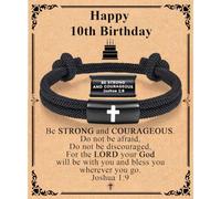 EFVISD 10 year old boy birthday gift Meaningful Christian Gift Bracelet