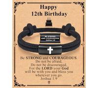 EFVISD 12 year old boy birthday gifts Meaningful Christian Gift Bracelet