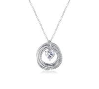EFVISD 21st 30th 40th 50th 60th 70th 80th 90th 100th Birthday Gifts for Women, Silver Necklace Jewelry for Mom Daughter Nana Friend Sister Wife, 1.5cm, Cubic Zirconia, Cubic Zirconia