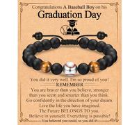 EFVISD Soccer Football Basketball Baseball Hockey Bracelet Gifts for Boys Players Team Lovers Son Grandson Brother Nephew Friend as Birthday/Valentines Day/Graduation/Back to School/Christmas Gifts