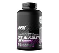 EFX Sports Kre-Alkalyn EFX | pH Correct Creatine Monohydrate Pill Supplement | Strength, Muscle Growth & Performance | 120 Servings, 240 Capsules