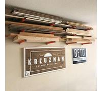 EG Heavy Duty Steel Wood Timber Rack Shelf Storage System Workshop Wall Mounted