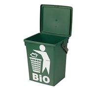 EG Homewares 5 Litre Small Table Top Food Recycling Bin Kitchen Worktop Waste Rubbish Peel