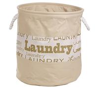 EG Homewares Collapsible Folding Washing Laundry Basket Hamper with Rope Handles