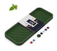 EG-SIPRO Silicone Sponge Holder, Kitchen Sink Organizer Tray, Sponge Caddy for Bathroom Counter, Dish Soap Holder, Scouring Pad Holder