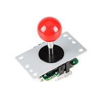 EG STARTS Red Arcade Classic Competition 5 Pin Stick 5P Rocker 4 - 8 Ways Joystick for PC Xbox 360 PS2 PS3 Games Arcade DIY Kit Parts Mame Jamma Machine Gaming