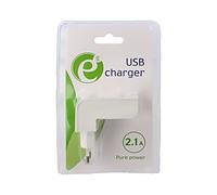 EG-UC2A-02-W Power supply: Pulse mains, plug 5VDC 2.1A 10W Output: USB A...