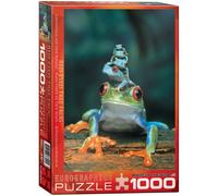 EG60003004 - Eurographics Puzzle 1000 Pc - Red-Eyed Tree Frog