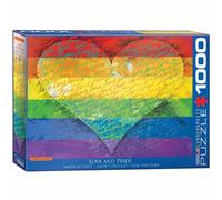 EG60005542 - Eurographics Puzzle 1000 Pc - Love & Pride