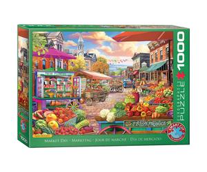 EG60005860 - Eurographics Puzzle 1000 Pc - Main Street Market Day