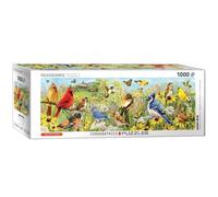 EG60105338 - Eurographics Puzzle 1000 Pc - Garden Birds - Panaramic