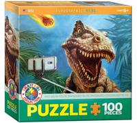 EG61005555 - Eurographics Puzzle 100 Pc - Dinosaur Selfie, Heffernan