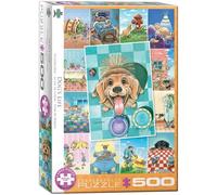 EG65005365 - Eurographics Puzzle 500 Pc - Dog's Life by Gary Patterson