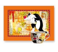 Egan Looney Tunes 2 Piece Children's Dinner Set with Looney Tunes Characters (SYLVESTER & TWEETY)