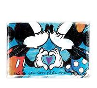 EGAN Set of 2 Blue Mickey and Minnie Placemats