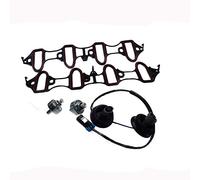eGang Auto New 5PC Knock Sensor Harness Intake Manifold Gasket Kit Set 12601822,213-3521,89060413 For Silverado Sierra