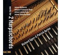 Richard Egarr - Works for 2 Harpsichords [New CD]