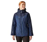 egatta Womens Winter Calderdale Waterproof Insulated Coat, Blue/Navy, 8 UK