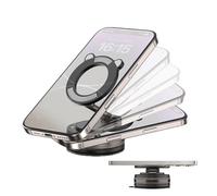 EGBULL J33 Vacuum Magnetic Phone Holder, Strong Suction Cup Holder for All Smartphones, Suitable for Smooth Surfaces Like Mirrors, Kitchen, Gym, Car Dashboards and Windshields