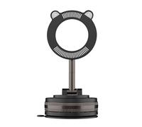 EGBULL J33 Vacuum Magnetic Phone Holder, Strong Suction Cup Holder for All Smartphones, Suitable for Smooth Surfaces Like Mirrors, Kitchen, Gym, Car Dashboards and Windshields